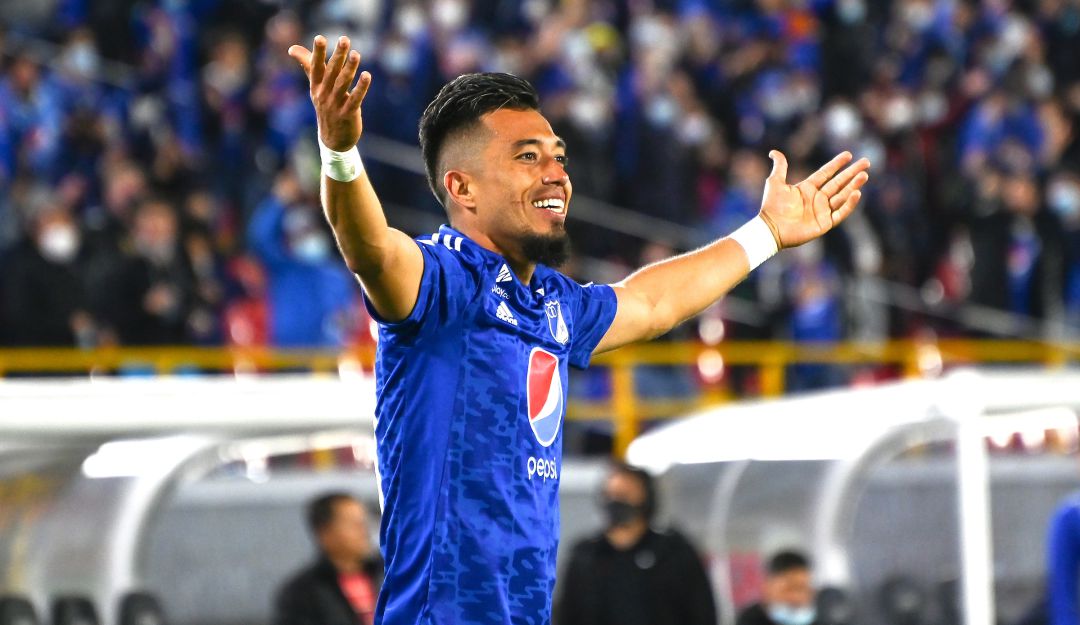 Fernando Uribe, de Millonarios Fernando Uribe, de Millonarios