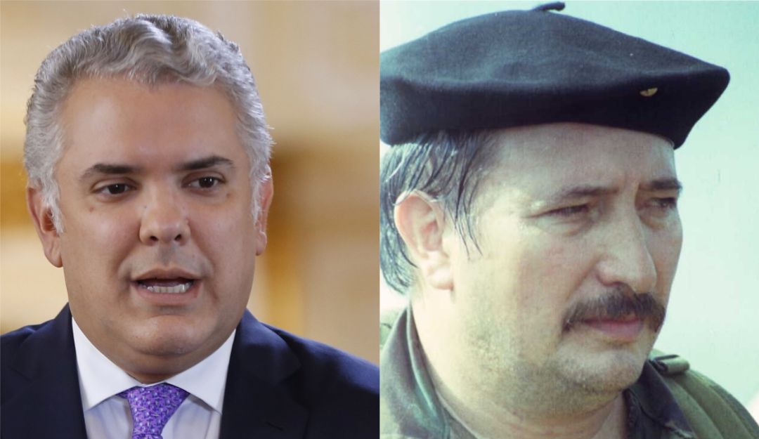 Iván Duque y 'Mono Jojoy' Iván Duque y 'Mono Jojoy'