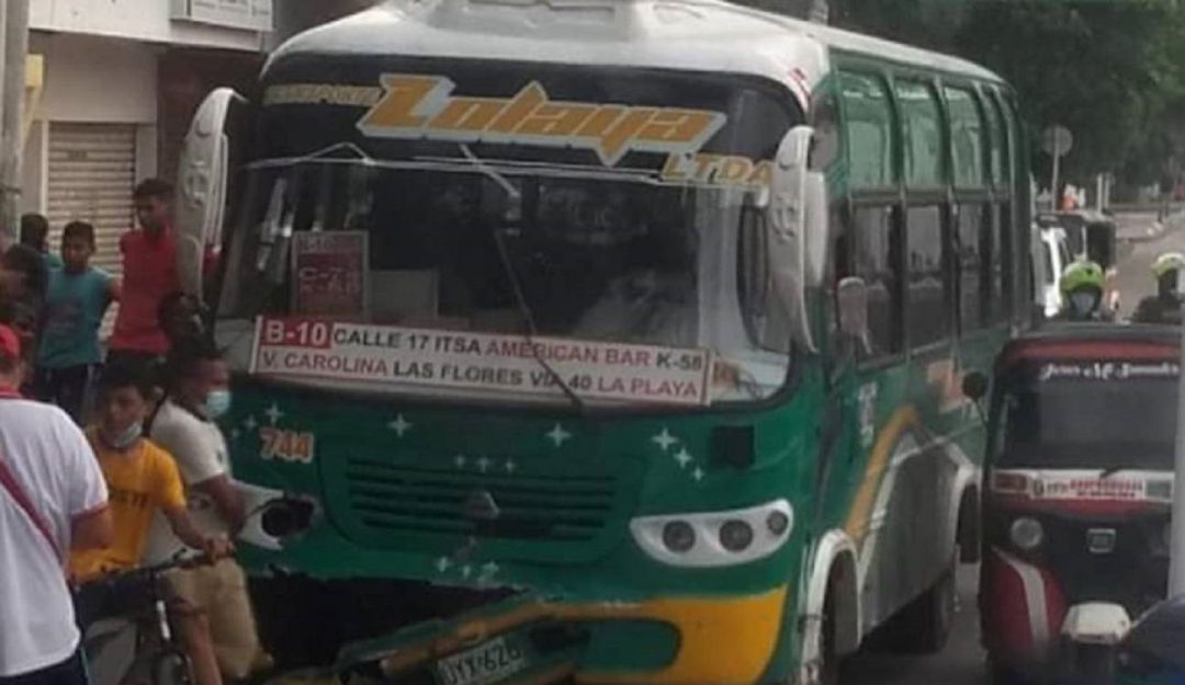 Lugar donde se presentó el atentado contra el conductor Lugar donde se presentó el atentado contra el conductor