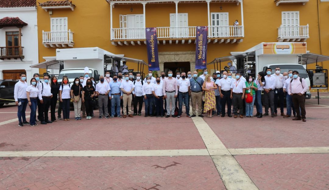 Cartagena fue por primera vez sede de las justas, donde se demostraron habilidades en servicios sociales, Joyería, contabilidad y agricultura Cartagena fue por primera vez sede de las justas, donde se demostraron habilidades en servicios sociales, Joyería, contabilidad y agricultura