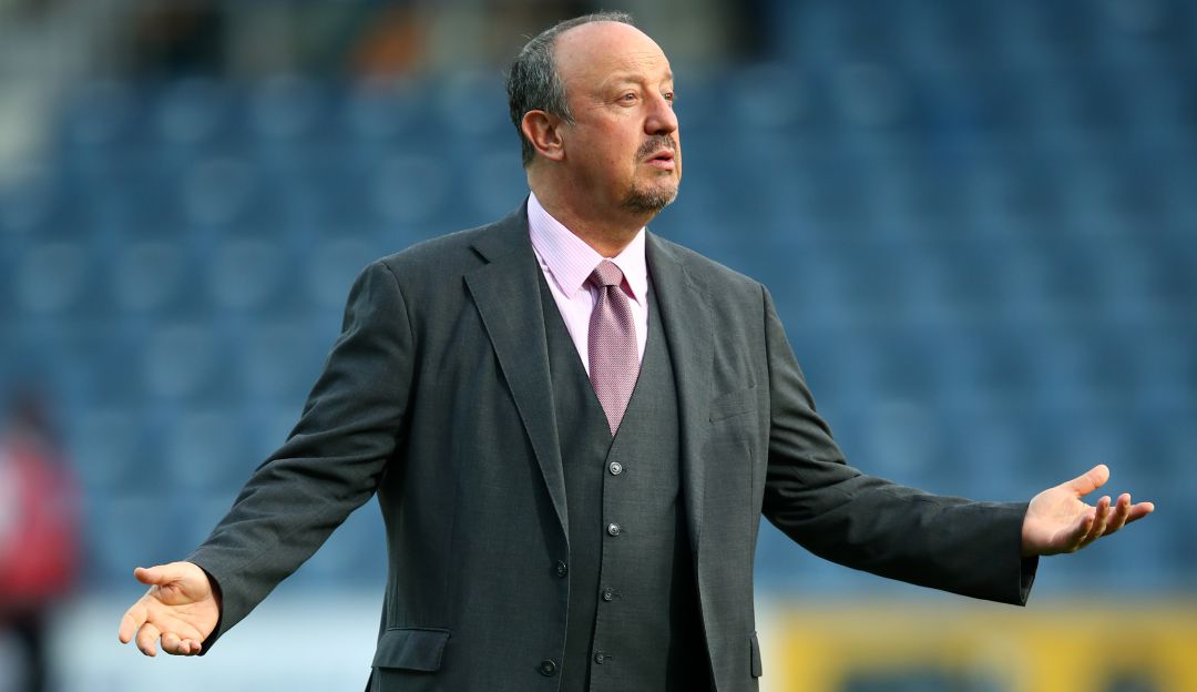 Rafael Benítez, técnico del Everton. Rafael Benítez, técnico del Everton.