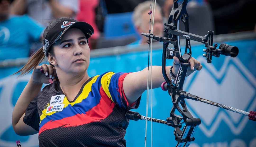 Sara López, nueva campeona mundial de tiro con arco compuesto. Sara López, nueva campeona mundial de tiro con arco compuesto.