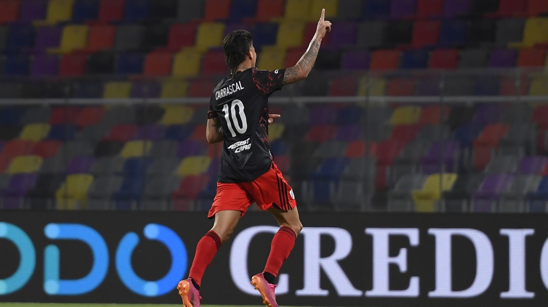 Jorge Carrascal pone a celebrar a Gallardo en nueva victoria de River