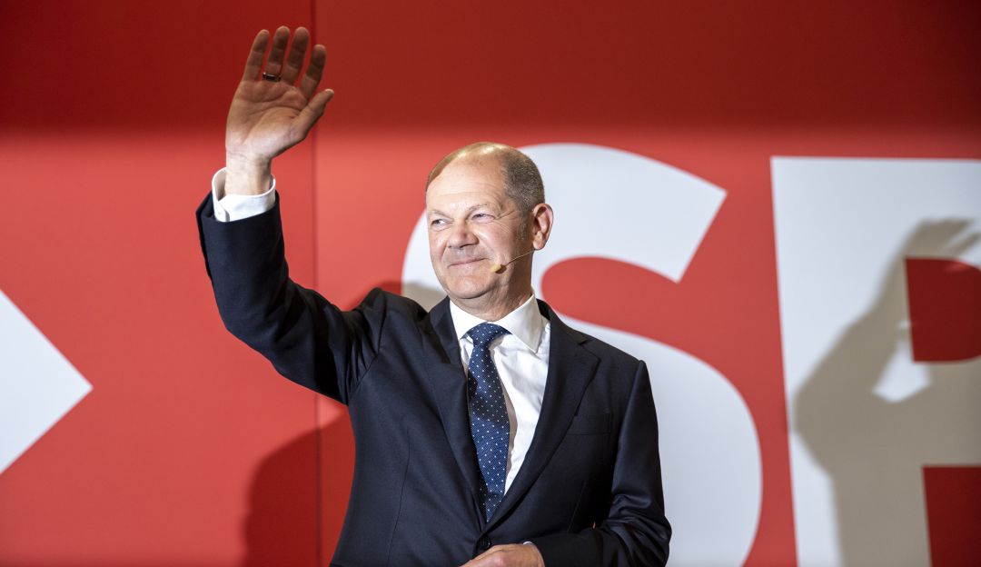 El socialdemócrata Olaf Scholz El socialdemócrata Olaf Scholz
