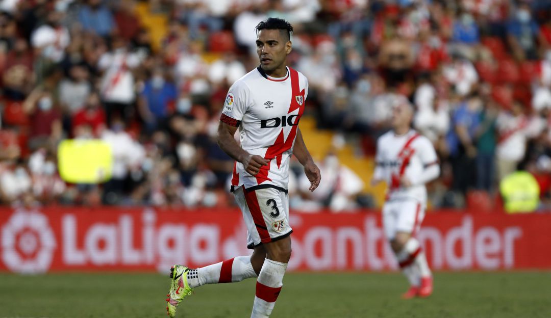 Falcao García con el Rayo Vallecano 2021 Falcao García con el Rayo Vallecano 2021