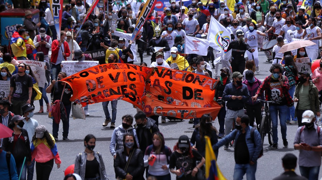 En general la jornada de manifestaciones se desarrolló de manera pacifica