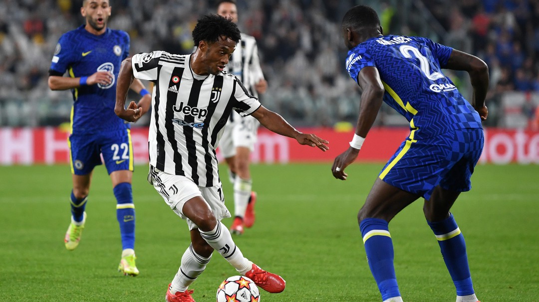 Cuadrado titular y Juventus le gana al Chelsea, vigente campeón de Europa