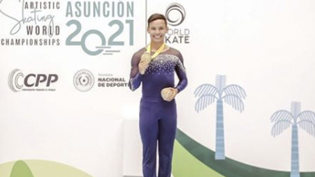 "Quedé para la historia no solo para Colombia, sino para el patinaje"
