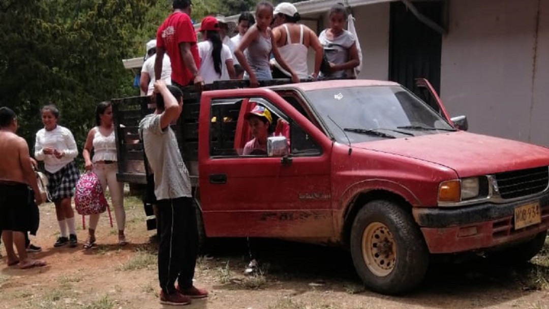 Sube a 600 la cifra de campesinos desplazados en Argelia, Cauca