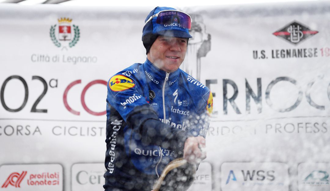 Remco Evenepoel, ganador de la Coppa Bernocchi. Remco Evenepoel, ganador de la Coppa Bernocchi.