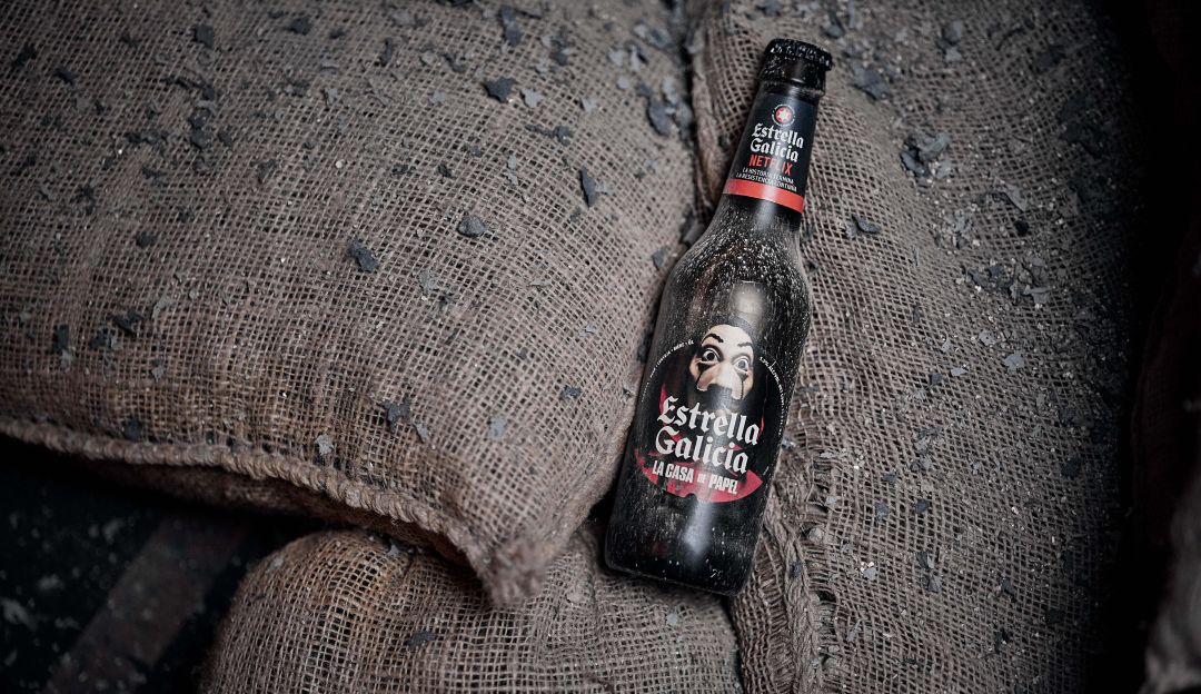 La Casa de Papel ya tiene su propia cerveza de la mano de Estrella Galicia La Casa de Papel ya tiene su propia cerveza de la mano de Estrella Galicia
