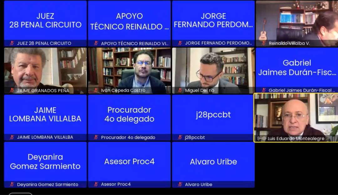 Audiencia solicitud de preclusión del proceso en contra del expresidente Álvaro Uribe Audiencia solicitud de preclusión del proceso en contra del expresidente Álvaro Uribe