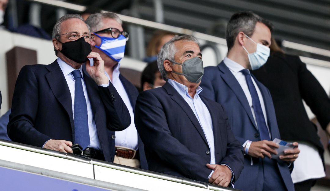 Florentino Pérez, presidente del Real Madrid. Florentino Pérez, presidente del Real Madrid.