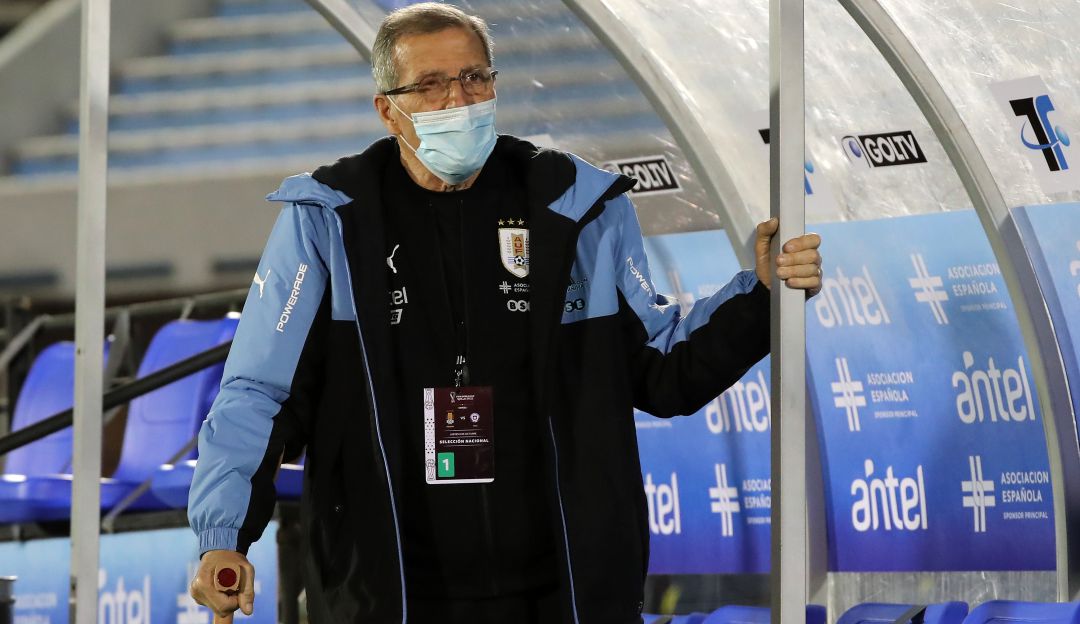 Washington Tabárez, DT de Uruguay. Washington Tabárez, DT de Uruguay.