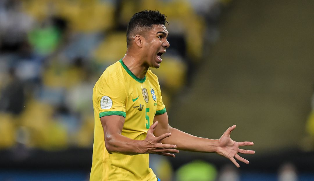 Casemiro, volante del Real Madrid y titular indiscutido de Brasil. Casemiro, volante del Real Madrid y titular indiscutido de Brasil.