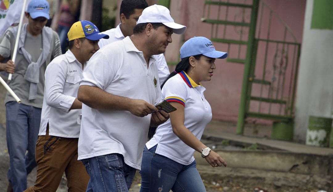 La gobernadora Laydi Gómez La gobernadora Laydi Gómez