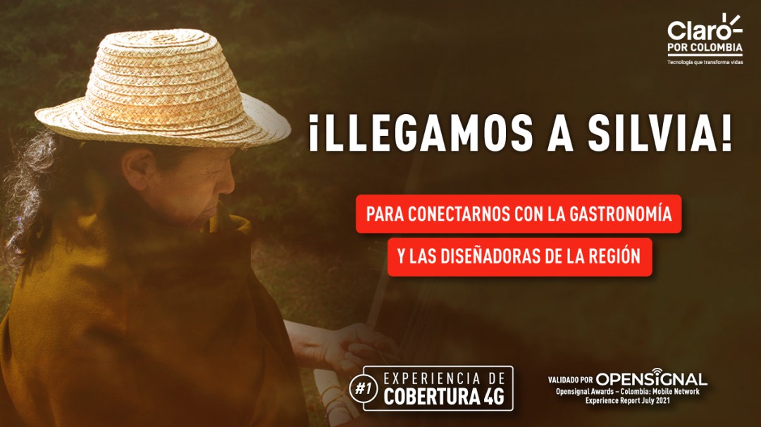Claro conectó 27 localidades rurales del Cauca con Internet Móvil 4G