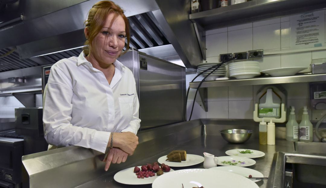 La chef Leonor Espinosa La chef Leonor Espinosa