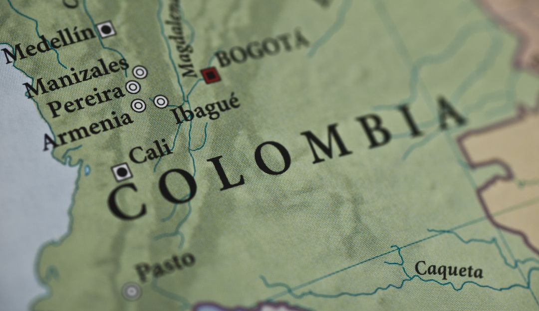 Mapa de Colombia. Mapa de Colombia.