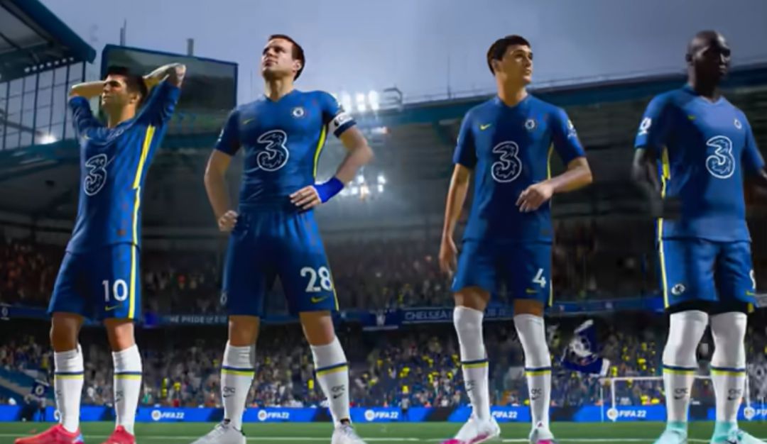 Captura del videojuego FIFA 22 Captura del videojuego FIFA 22
