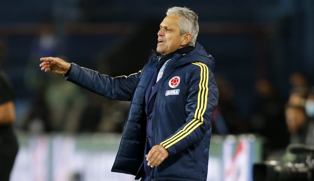 Reinaldo Rueda en Uruguay 0 - 0 Colombia en 2021 Reinaldo Rueda en Uruguay 0 - 0 Colombia en 2021