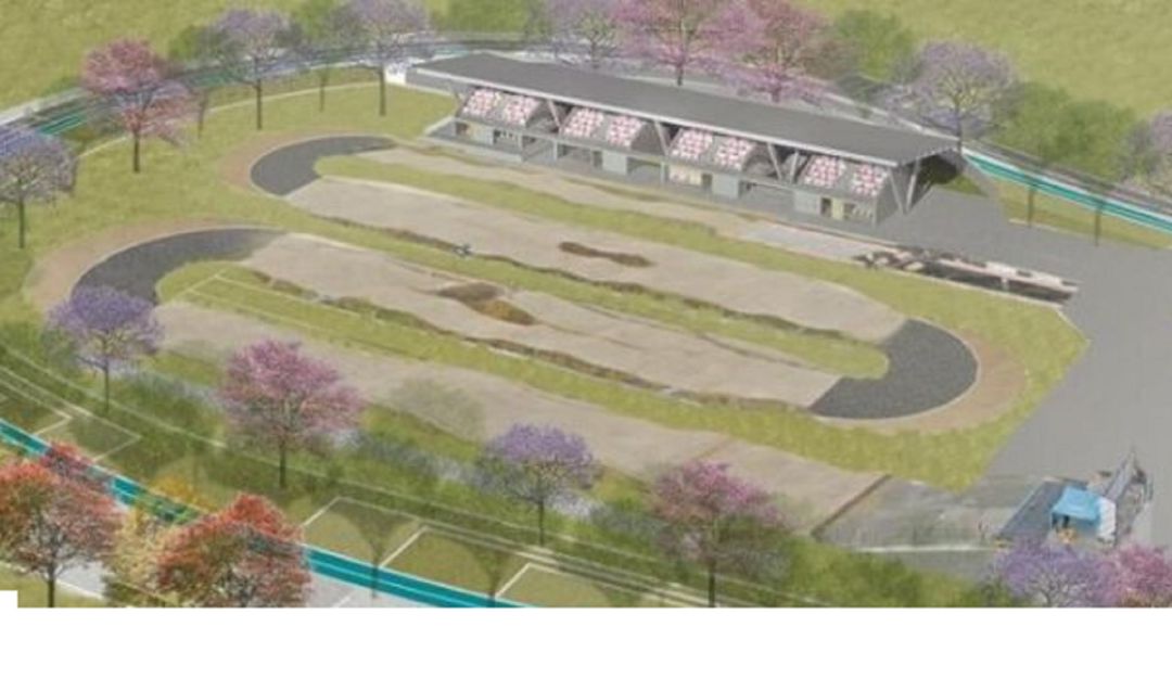 Imagen del proyecto de la pista de BMX Imagen del proyecto de la pista de BMX
