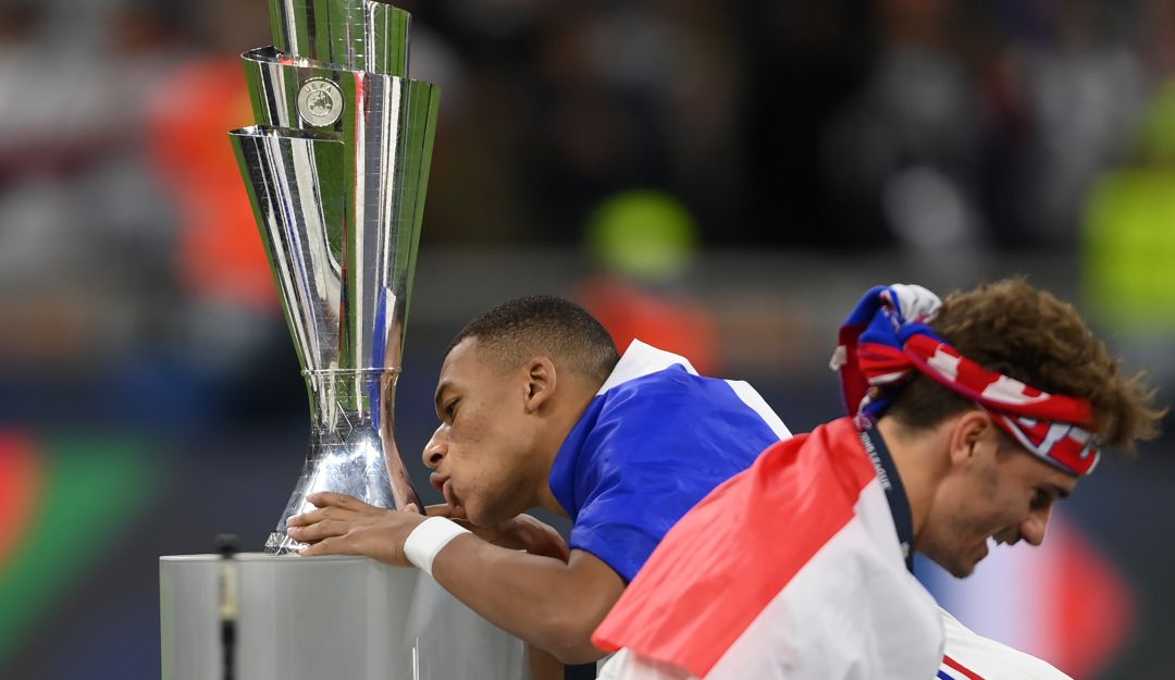 Kylian Mbappé campeón de la Liga de las Naciones 2021 Kylian Mbappé campeón de la Liga de las Naciones 2021