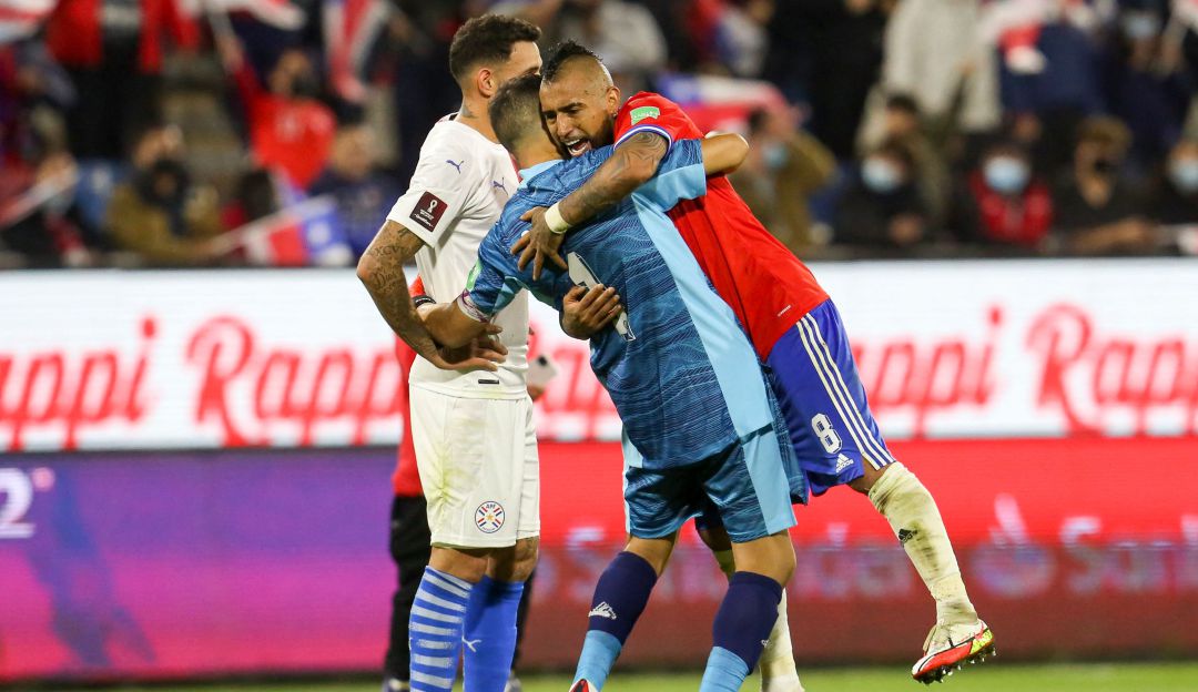 Chile 2 - 0 Paraguay en Eliminatoria en 2021 Chile 2 - 0 Paraguay en Eliminatoria en 2021