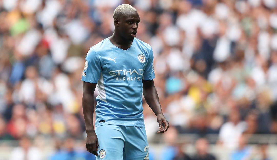 Benjamin Mendy, jugador del Manchester City que se encuentra en custodia. Benjamin Mendy, jugador del Manchester City que se encuentra en custodia.