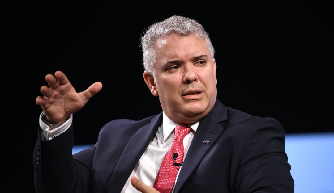 El presidente Iván Duque El presidente Iván Duque
