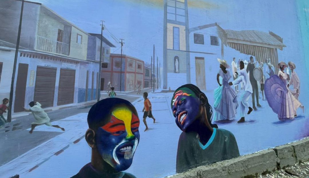 Se trata de una obra de arte del maestro Alejandro Prado en la que fueron plasmadas las actividades y riquezas más destacadas de esta población. Se trata de una obra de arte del maestro Alejandro Prado en la que fueron plasmadas las actividades y riquezas más destacadas de esta población.