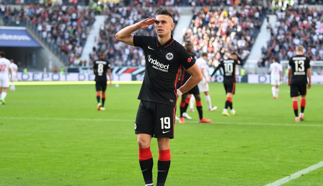 Rafael Santos Borré con el Eintracht Frankfurt Rafael Santos Borré con el Eintracht Frankfurt