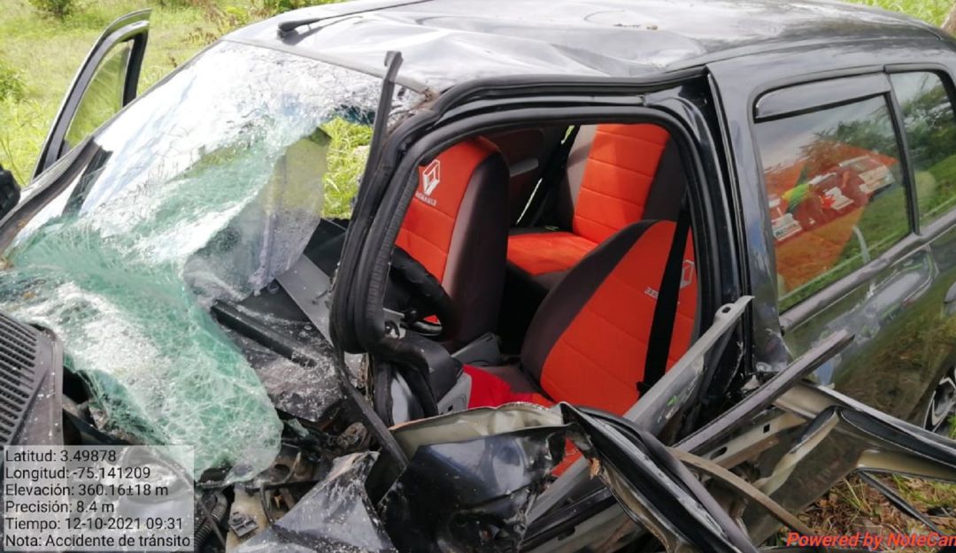 Accidente de tránsito carreteras del sur del Tolima Accidente de tránsito carreteras del sur del Tolima