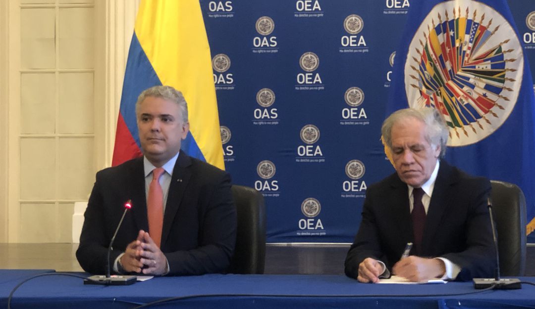 Reunión en la OEA Reunión en la OEA