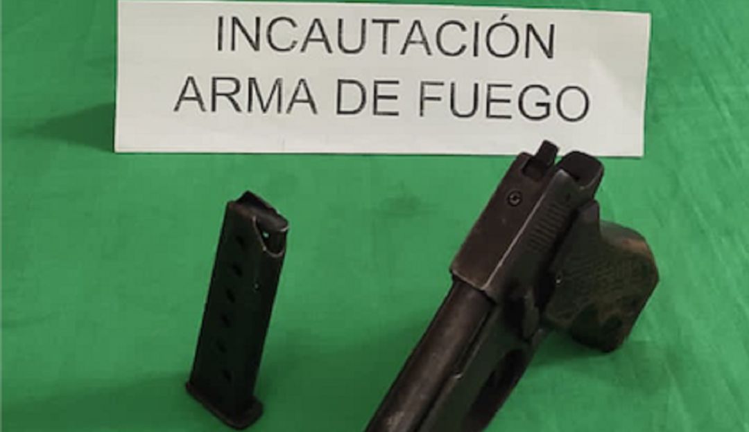 Incautación armas Incautación armas