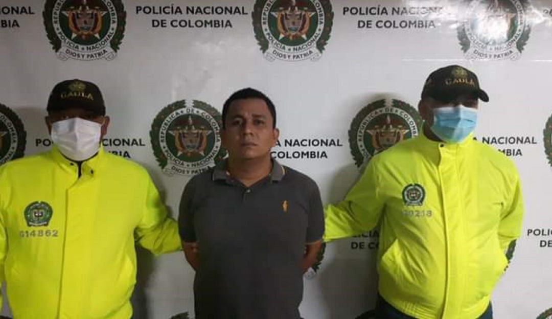 Captura de 'El negro ober' en el Tolima Captura de 'El negro ober' en el Tolima