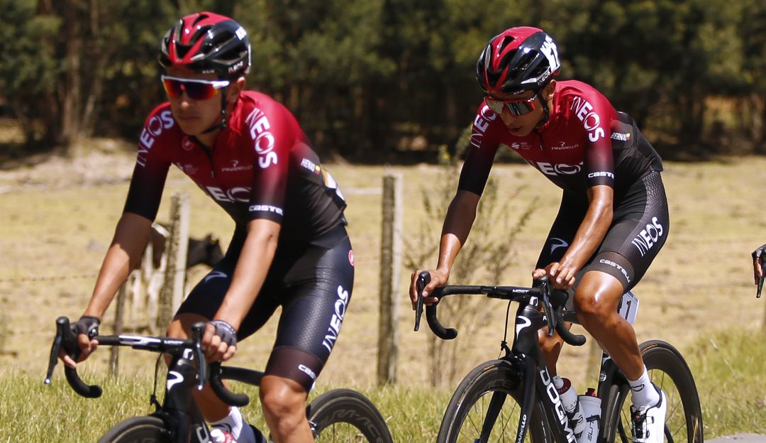 Sebastián Henao y Egan Bernal Sebastián Henao y Egan Bernal