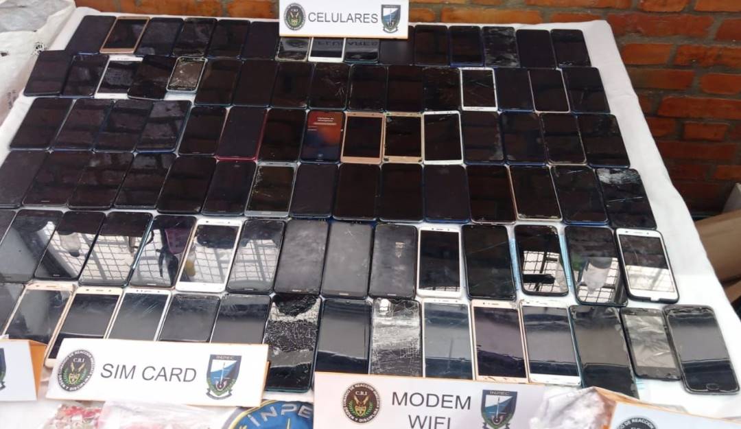 Operativo del INPEC en 47 cárceles del país FOTO INPEC Operativo del INPEC en 47 cárceles del país FOTO INPEC