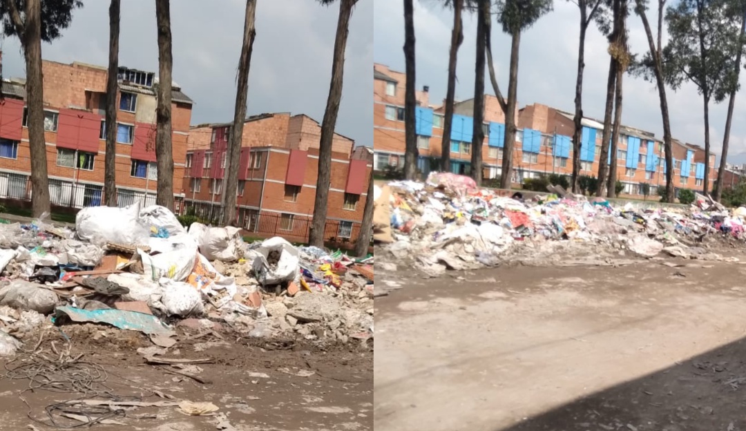 Barrios del occidente de Bogotá están inundados de basuras Barrios del occidente de Bogotá están inundados de basuras