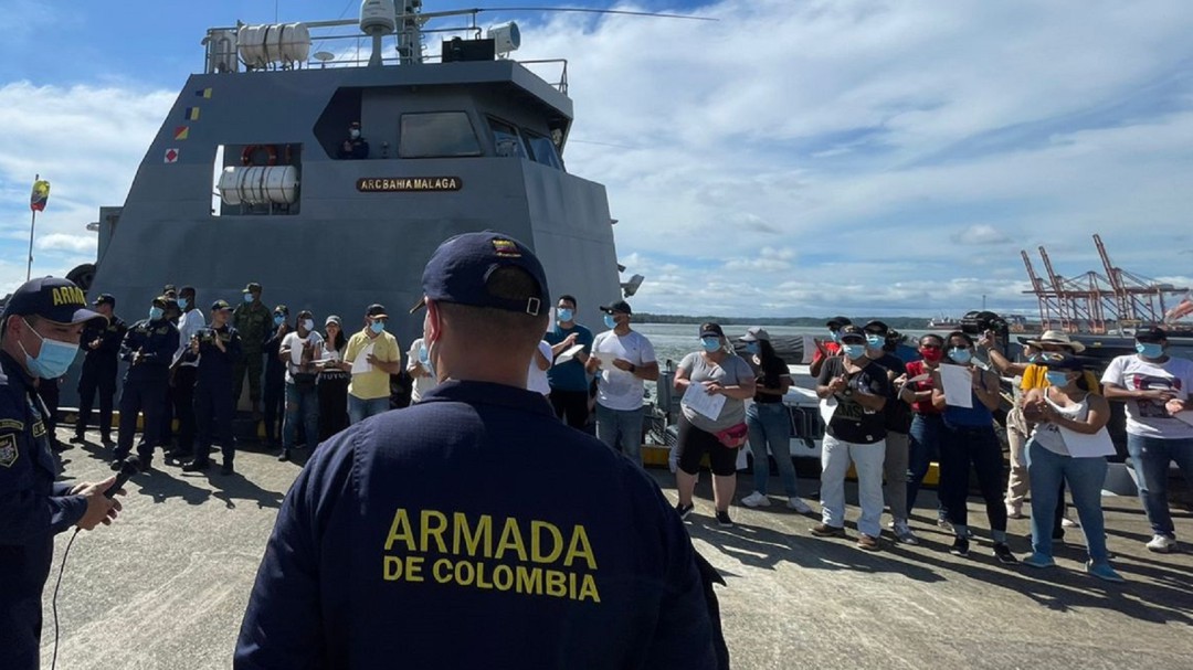 Más de 20 toneladas de ayudas fueron entregadas en Cauca y Nariño