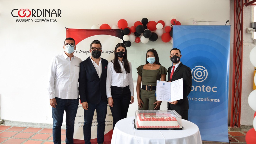 Coordinar Seguridad, empresa del eje cafetero certificada por ICONTEC