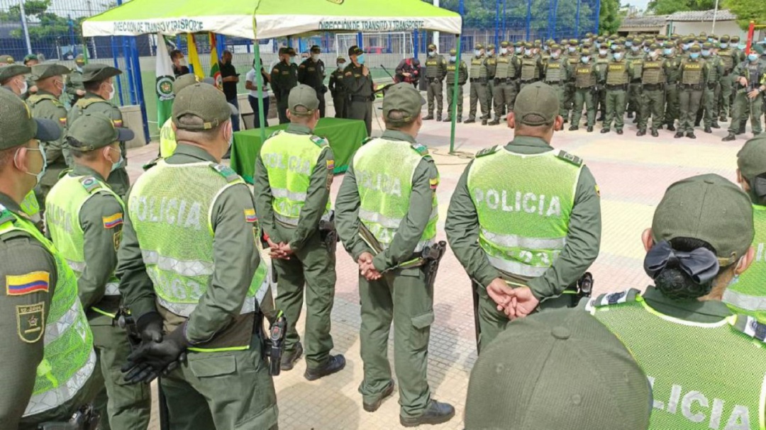 Refuerzo policial en Barranquilla se mantendrá hasta fin de año