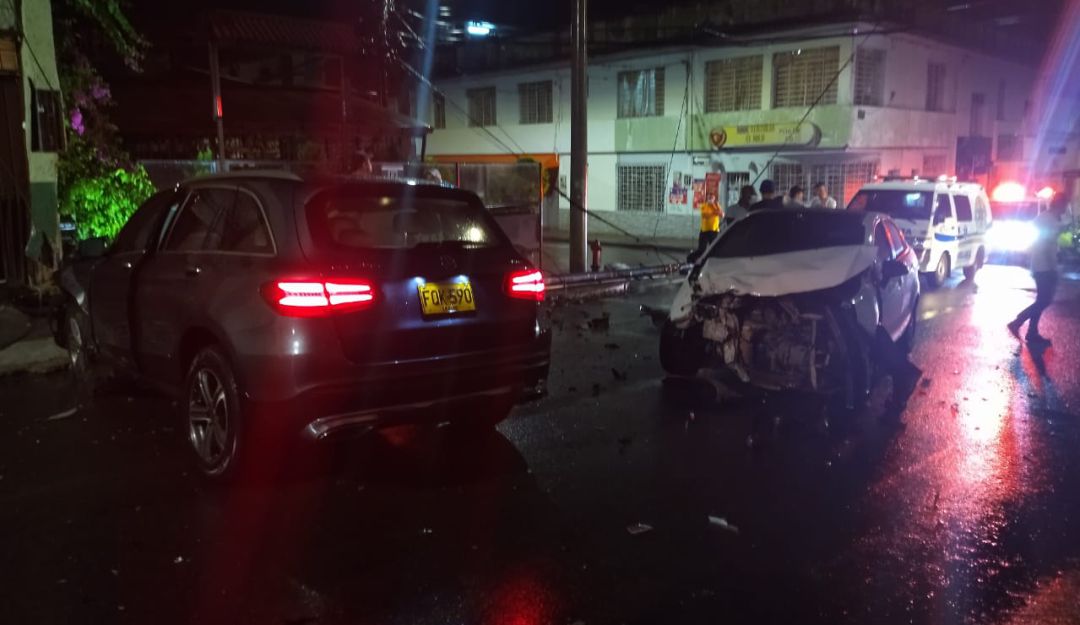 Accidente en el barrio La Pola de Ibagué Accidente en el barrio La Pola de Ibagué