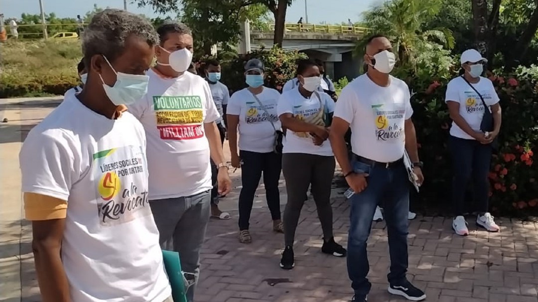 Clase política nos dejó solos: promotores de revocatoria en Cartagena