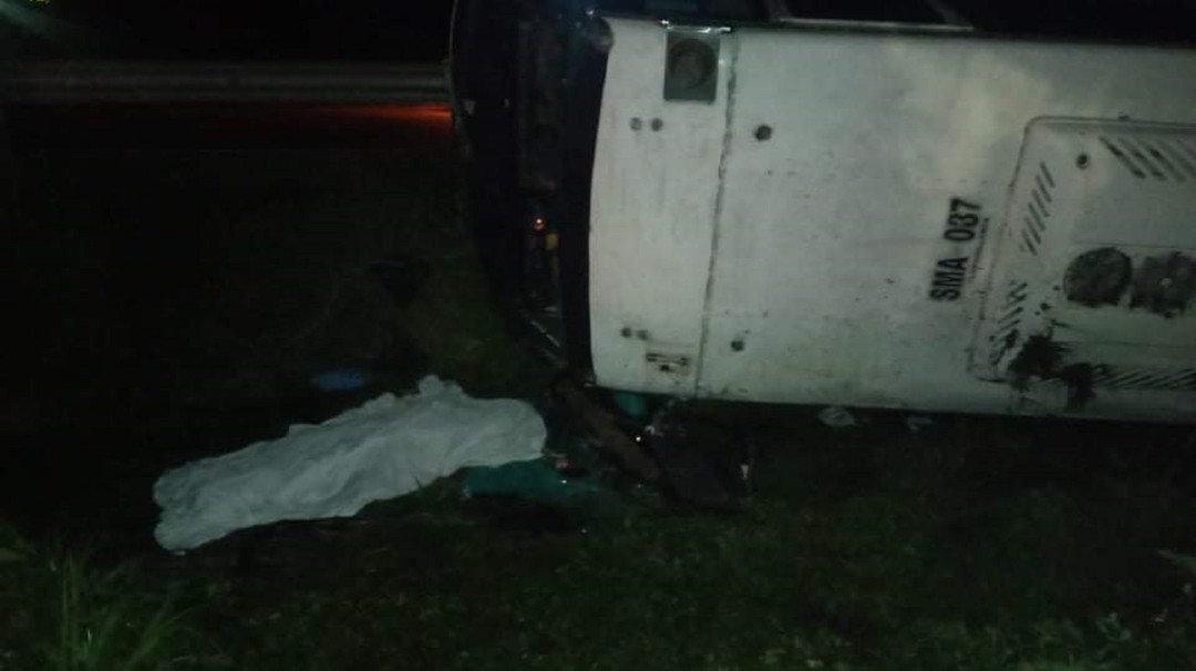 Dos muertos dejó accidente de bus de Turismo que volvía a Bucaramanga