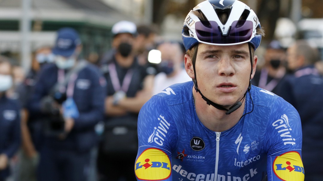Remco Evenepoel prefiere correr La Vuelta en vez del Giro en 2022