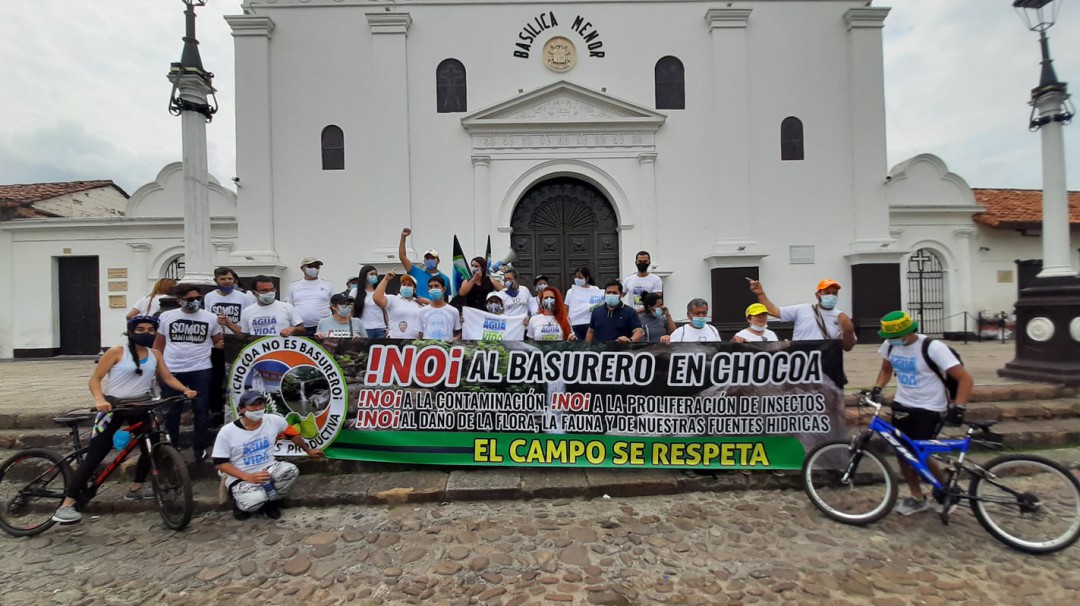 Recogerán firmas para votar no al relleno en Chocoa