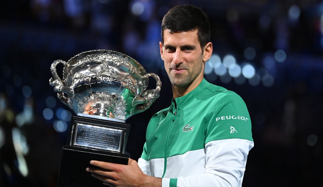 Novak Djokovic campeón del Australia Open 2021 Novak Djokovic campeón del Australia Open 2021