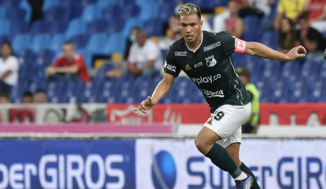 Teófilo Gutiérrez con el Deportivo Cali en 2021 Teófilo Gutiérrez con el Deportivo Cali en 2021