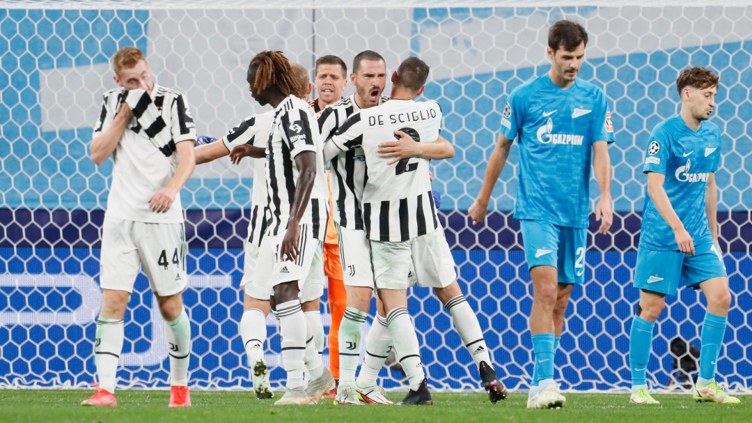 Juventus con Cuadrado deja al Zenit de Barrios en una difícil posición